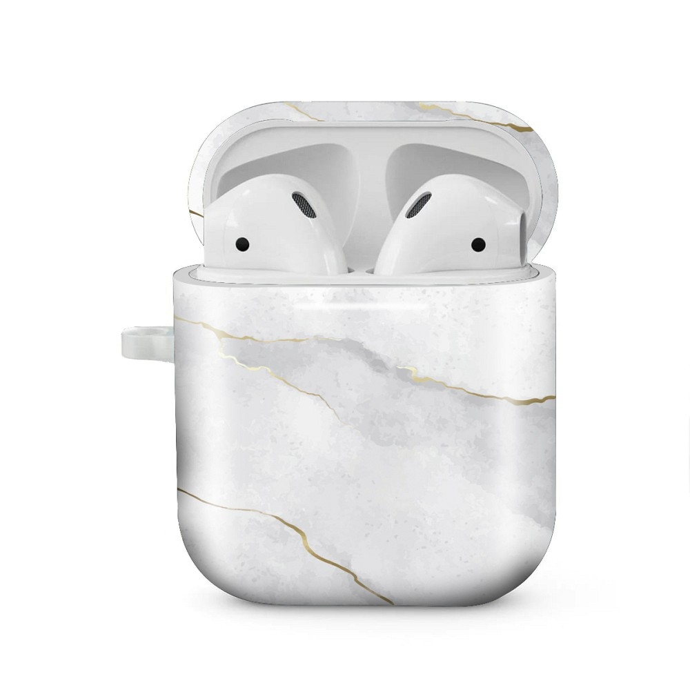 Ovitek za slušalke Apple Aipods - Marble Stoic