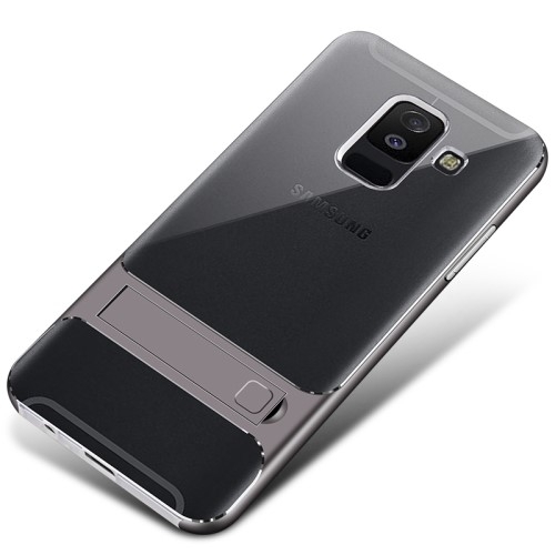 Ovitek TPU Kickstand (grey) za Samsung Galaxy A6 Plus