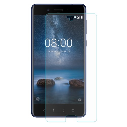 Kaljeno zaščitno steklo ENKAY (modro) za Nokia 8