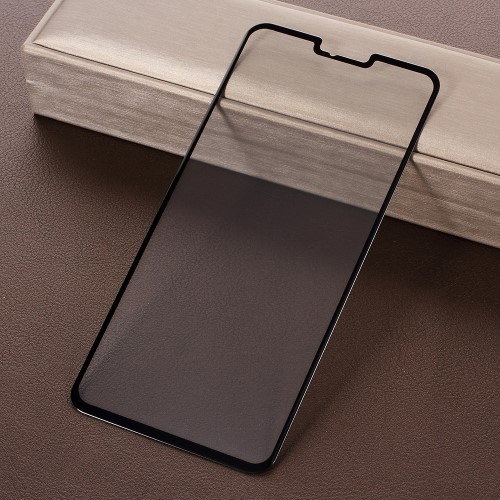Kaljeno zaščitno steklo (črno) za LG V40