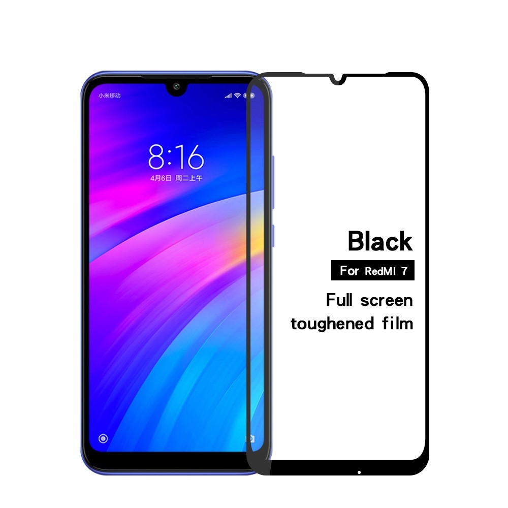 Kaljeno zaščitno steklo Full Screen za Xiaomi Redmi 7 / Redmi Y3