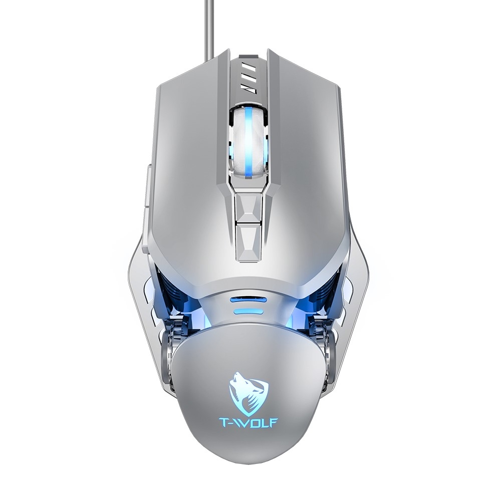 Gaming miška T-WOLF G530 (silver)