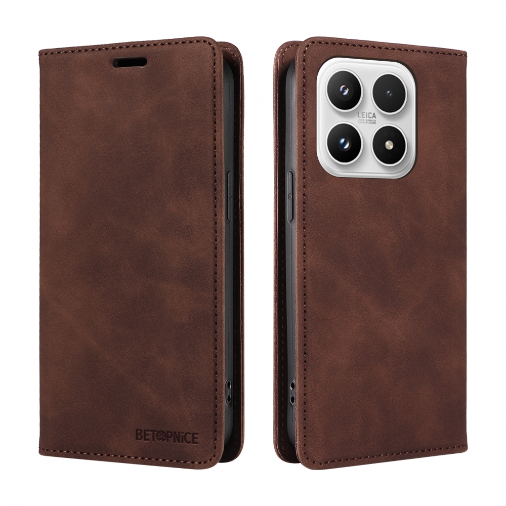 Preklopni ovitek BETOPNICE (Brown) za Xiaomi 17