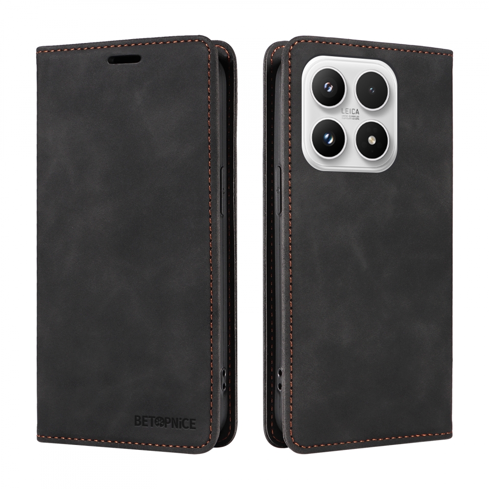 Preklopni ovitek BETOPNICE (Black) za Xiaomi 17