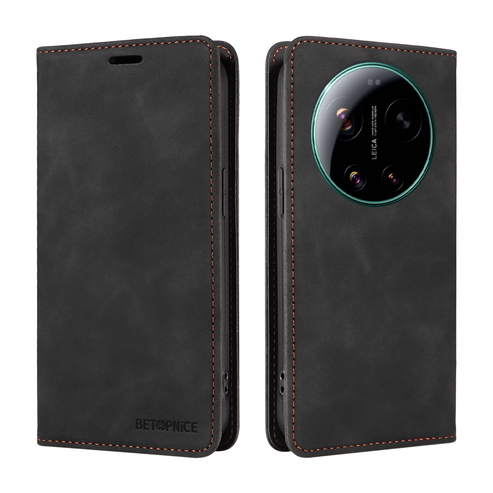 Preklopni ovitek BETOPNICE (Black) za Xiaomi 17 Ultra