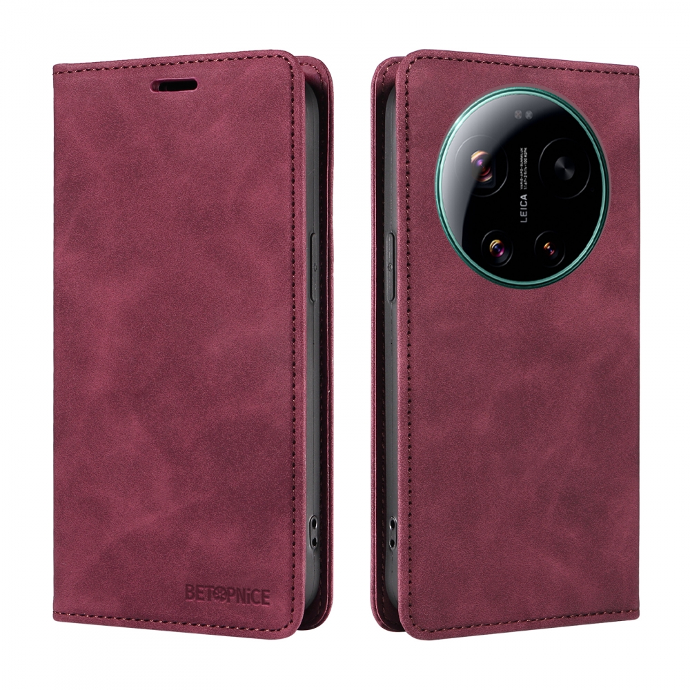 Preklopni ovitek BETOPNICE (Red) za Xiaomi 17 Ultra