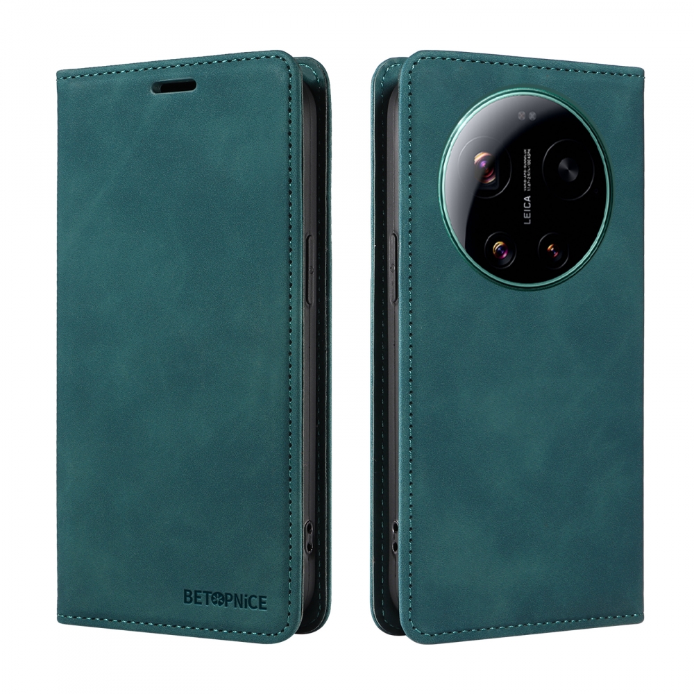 Preklopni ovitek BETOPNICE (Green) za Xiaomi 17 Ultra