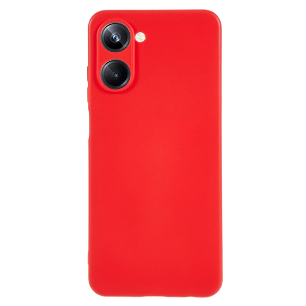 Ovitek Matte Flexible (red) za Realme 10 4G