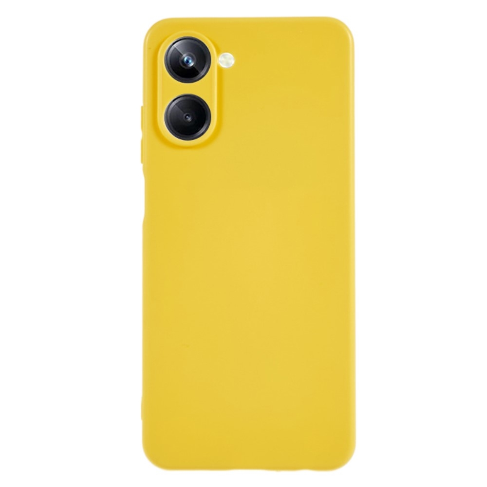 Ovitek Matte Flexible (Yellow) za Realme 10 4G