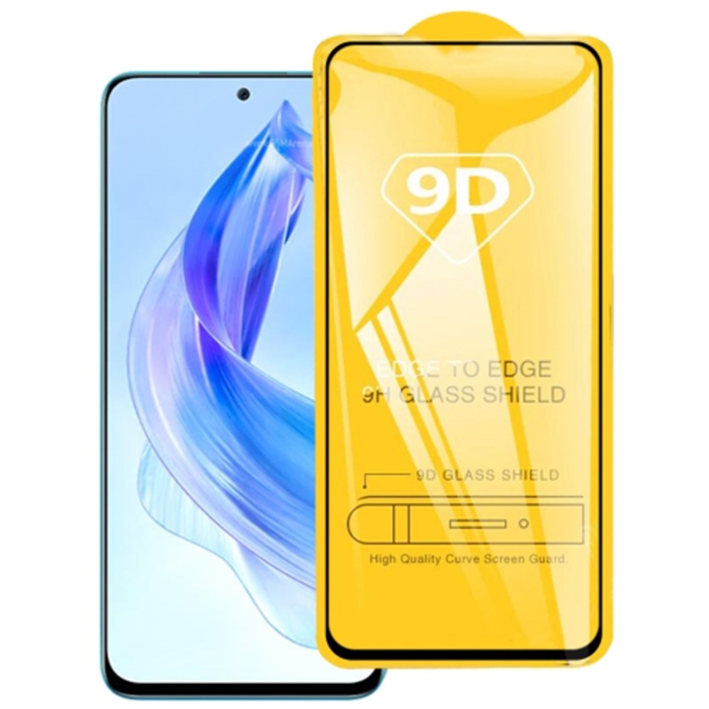 Kaljeno zaščitno steklo 3D (black) za Honor 90 Lite