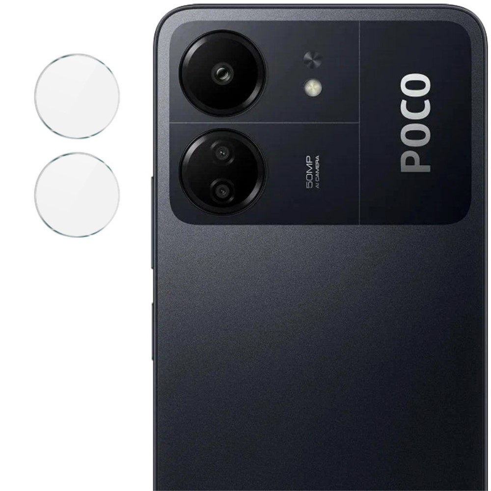 Kaljeno zaščitno steklo za kamero za Xiaomi Redmi 13C / Poco C65
