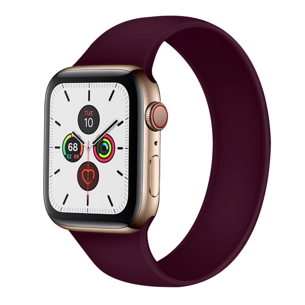 Silikonski pašček (purple) za Apple Watch 1 / 2 / 3 / 4 / 5 / 6 / 7 / 8 / 9 / SE 42/44/45 mm 