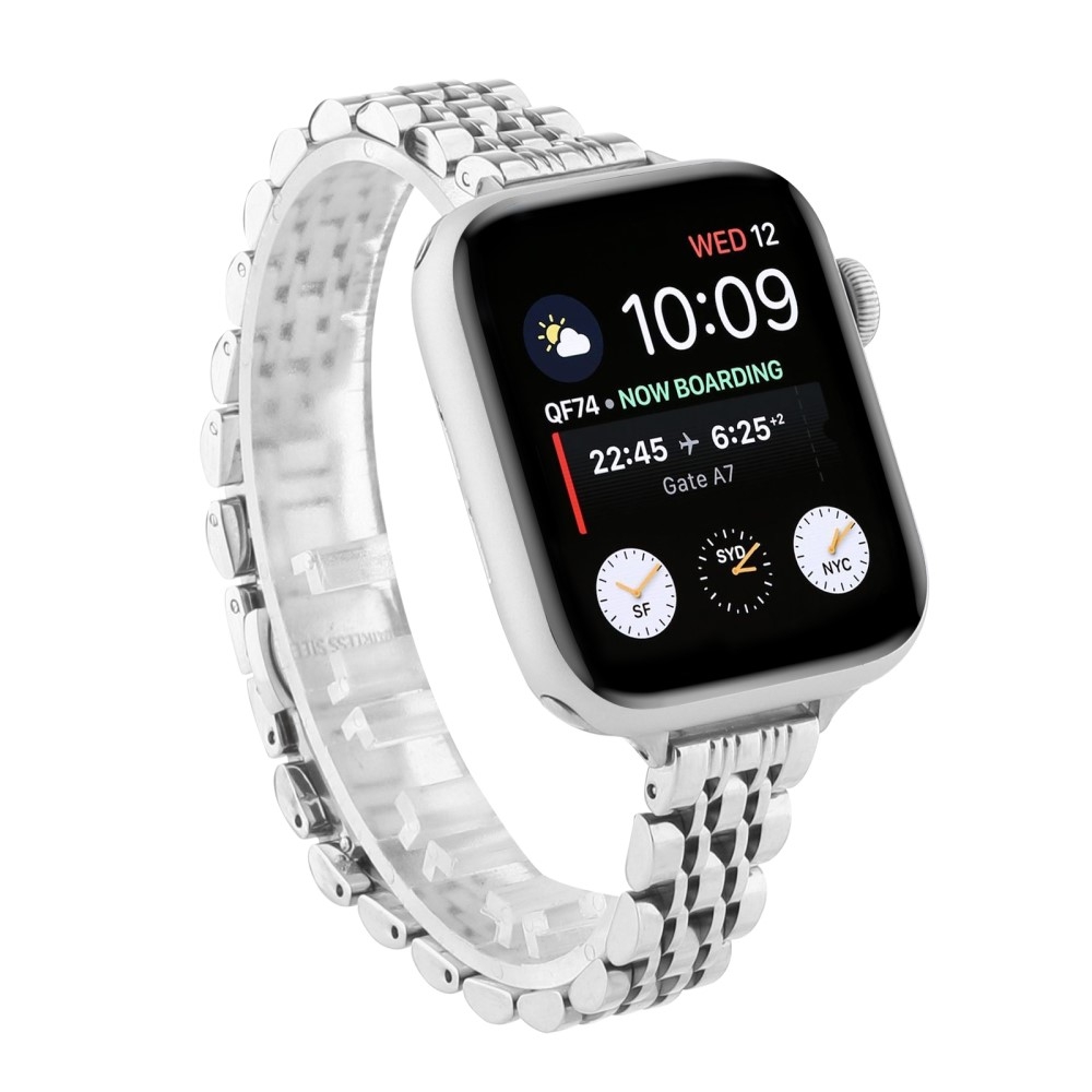 Kovinski pašček (silver) za Apple Watch Serien 6/SE/5/4 40mm / Series 3/2/1 Watch 38mm