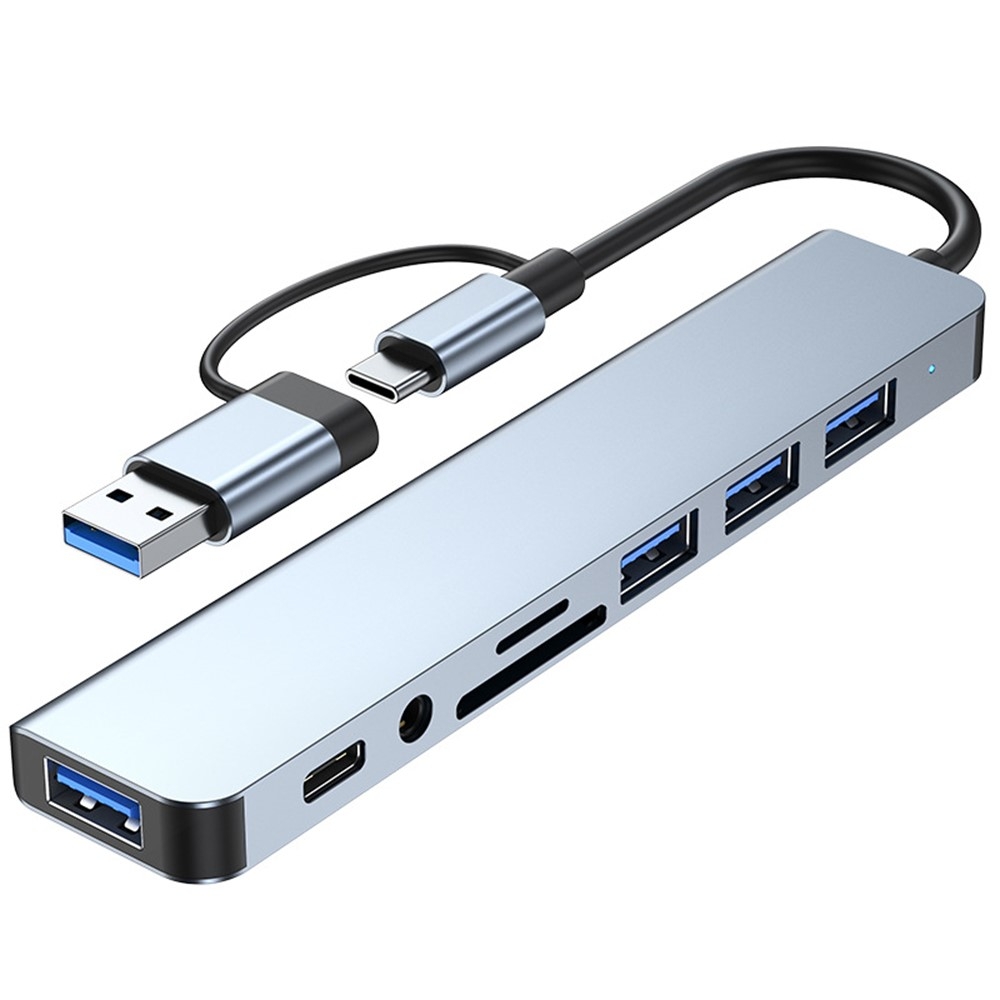 USB-C hub za prenosne računalnike in tablice 2218TU 8-in-1