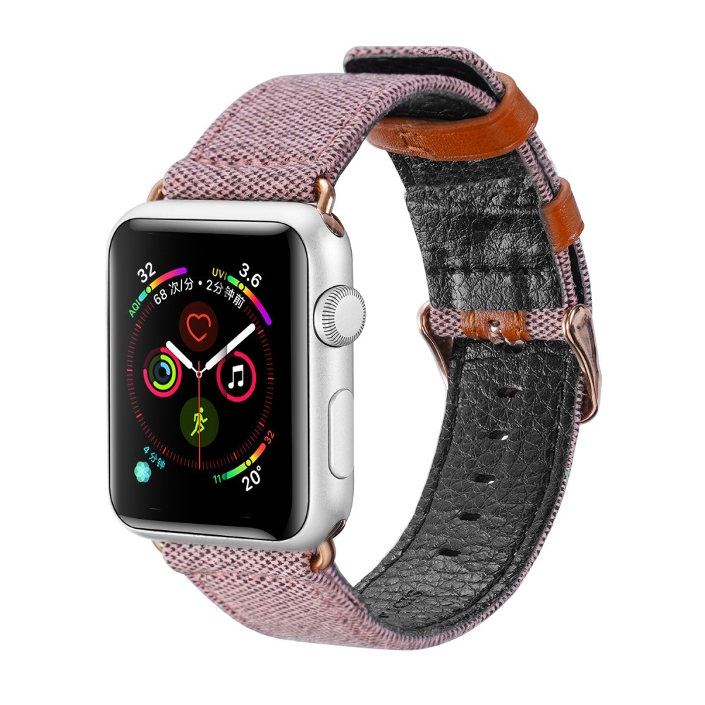Pas DUX DUCIS (roza) za Apple Watch 4/5/6/SE 44mm/7 45mm / Apple Watch Series 1/2/3 42mm