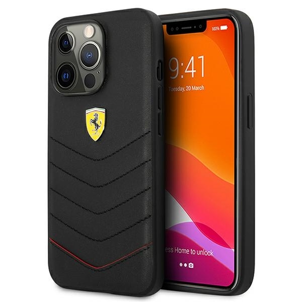 Originalen ovitek Ferrari (black) za iPhone 13 Pro