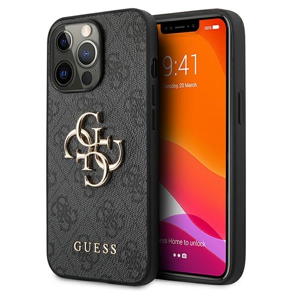 Originalen ovitek Guess (grey) za iPhone 13 Pro  