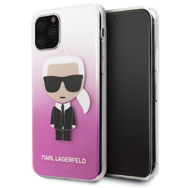 Originalen ovitek Karl Lagerfield (rose) za iPhone 11 Pro
