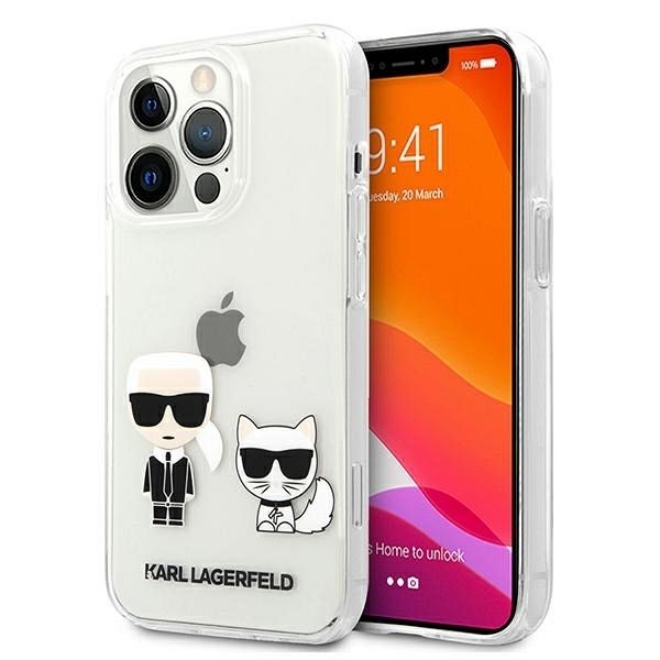 Originalen ovitek Karl Lagerfeld (transparent) za iPhone 12 Pro Max