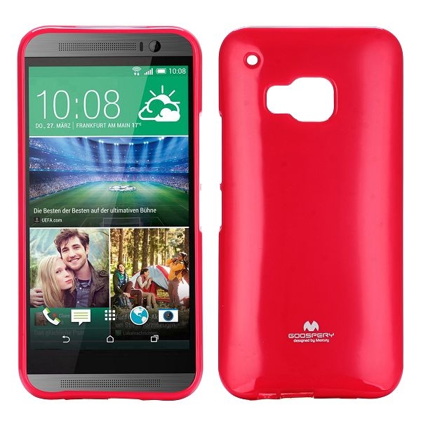 Ovitek TPU Goospery (rdeč) za HTC One M9