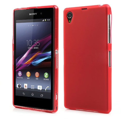 Ovitek TPU (rdeč) za Sony Xperia Z1
