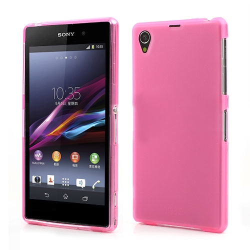 Ovitek TPU (roza) za Sony Xperia Z1