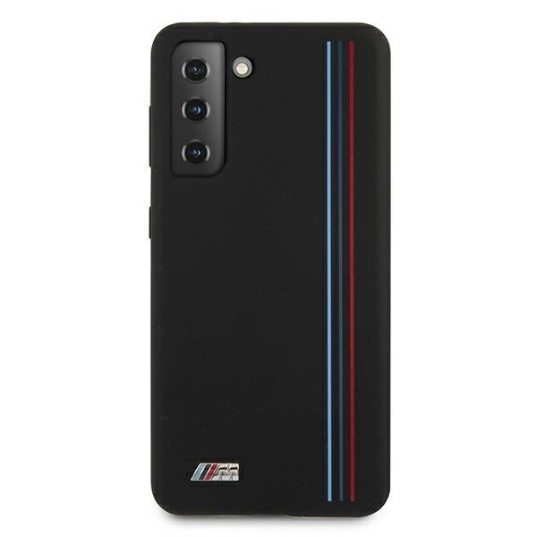 Originalen ovitek BMW (black) Stripes M collection za Samsung Galaxy S21 Plus