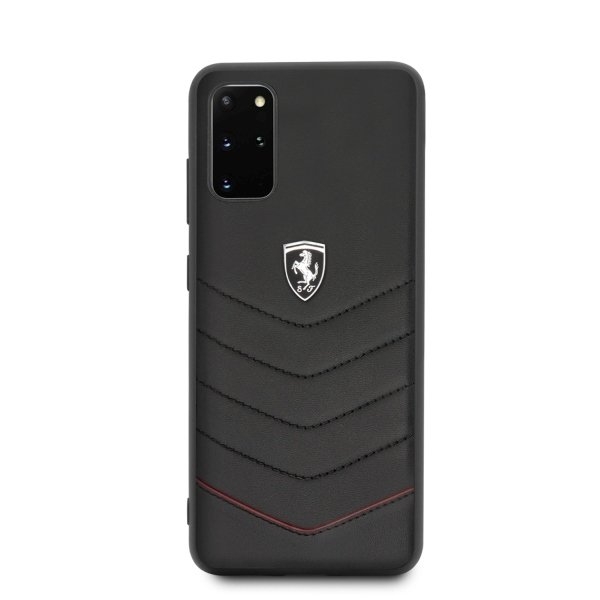 Originalen ovitek FERRARI (black) Heritage za Samsung Galaxy S20 Plus