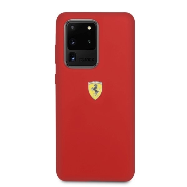 Originalen ovitek FERRARI (red) Silicone type za Samsung Galaxy S20 Ultra