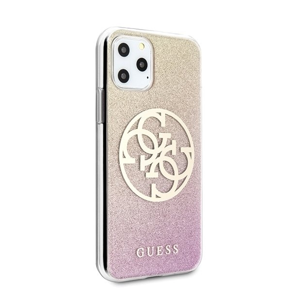 Originalen ovitek GUESS (pink&gold) za iPhone 11 Pro