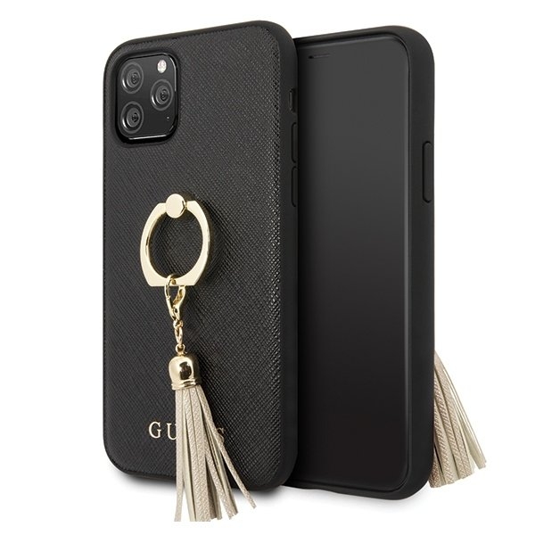 Originalen ovitek GUESS (ring) black za iPhone 11 Pro