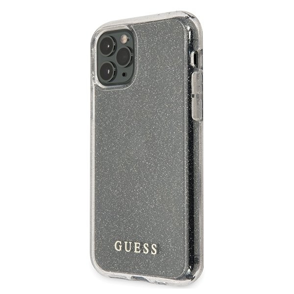 Originalen ovitek GUESS (transparent sparkle) za iPhone 11 Pro Max