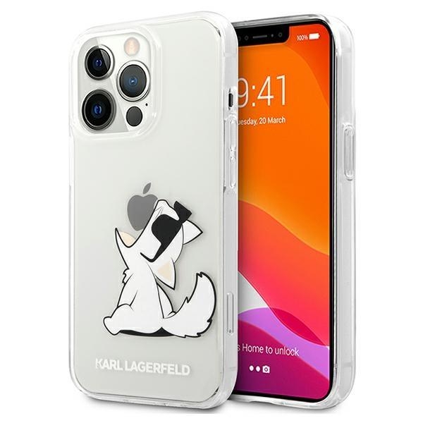 Originalen ovitek KARL LAGERFELD (Choupette Fun) za iPhone 13 Pro Max