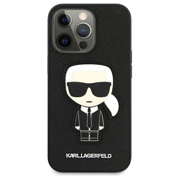 Originalen ovitek KARL LAGERFELD (Saffiano Iconic Karl) za iPhone 13 Pro Max