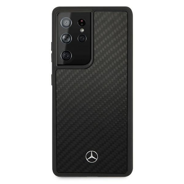 Originalen ovitek MERCEDES (black) Dynamic Line za Samsung Galaxy S21 Ultra