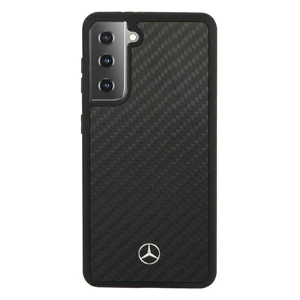 Originalen ovitek MERCEDES (black) Dynamic Line za Samsung Galaxy S21 Plus