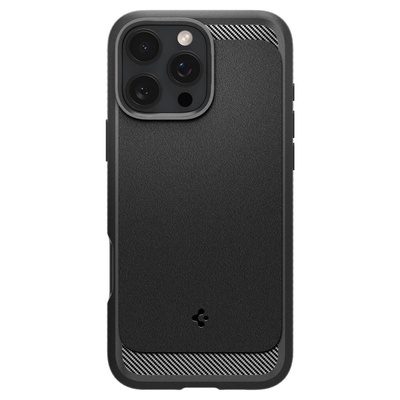 Ovitek Spigen Rugged Armor MagSafe for iPhone 16 Pro Max - Black