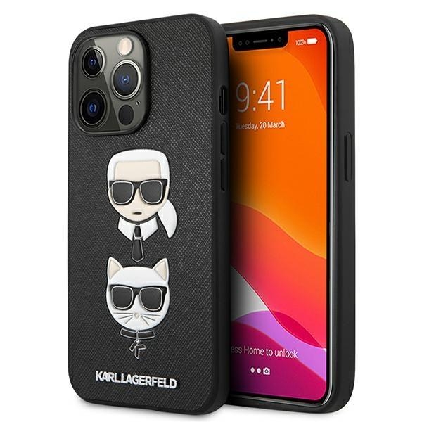 Originalen ovitek Karl Lagerfeld  (black) za  iPhone 13 Pro 