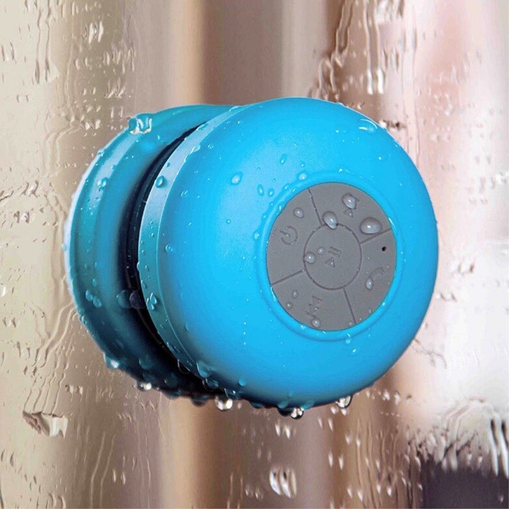 Waterproof Bluetooth speaker (blue) X-08