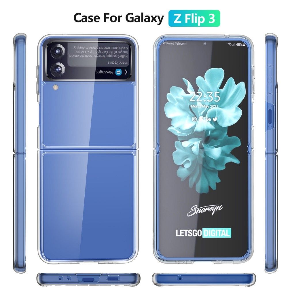 Maska hard PC (transparent) za Samsung Galaxy Z Flip 3