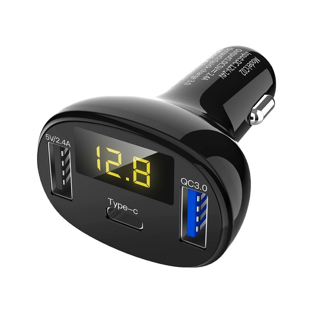 Car charger C02 + C-Type  