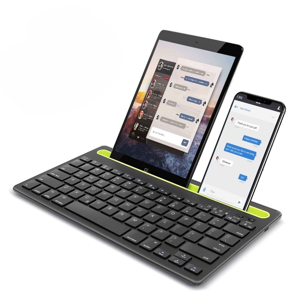 Bluetooth tipkovnica za pametni telefon ili tablet HM-04 (Android, iOS, Windows) -Black