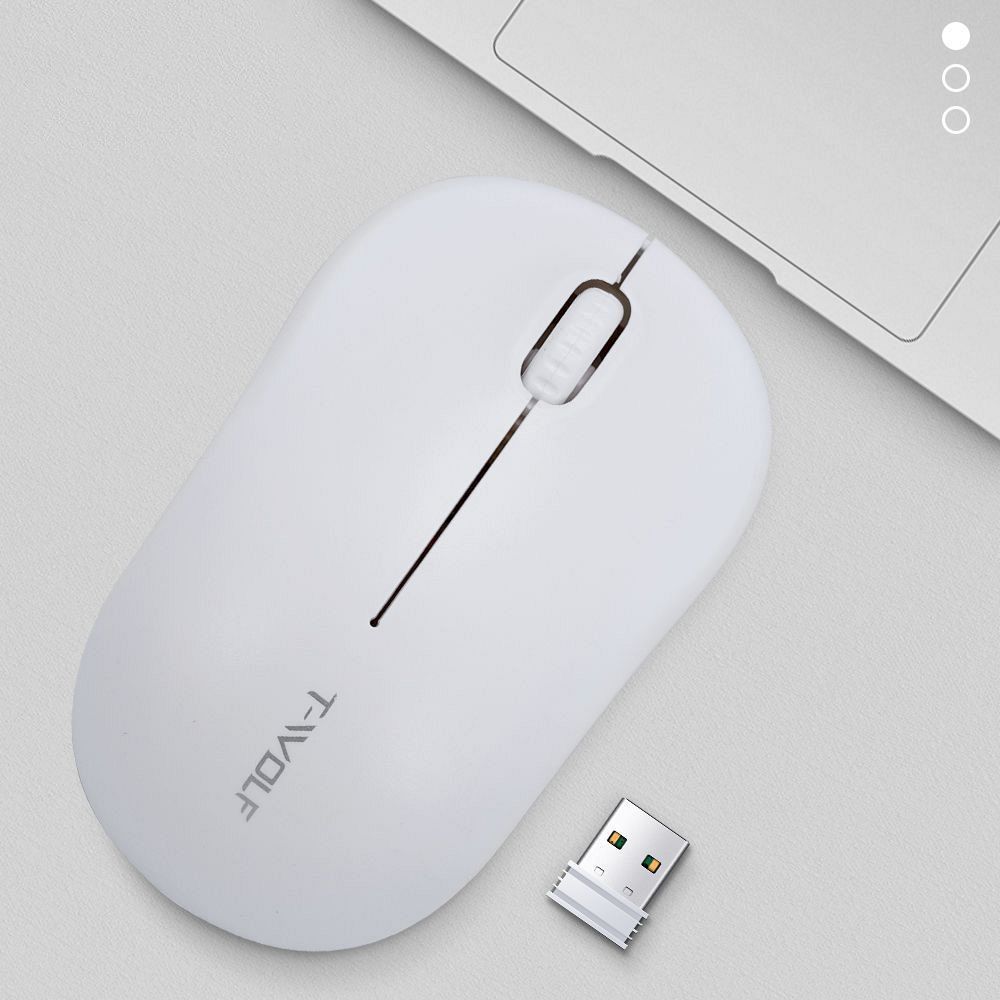 Bežični miš Q4 Quiet 2.4G (White)