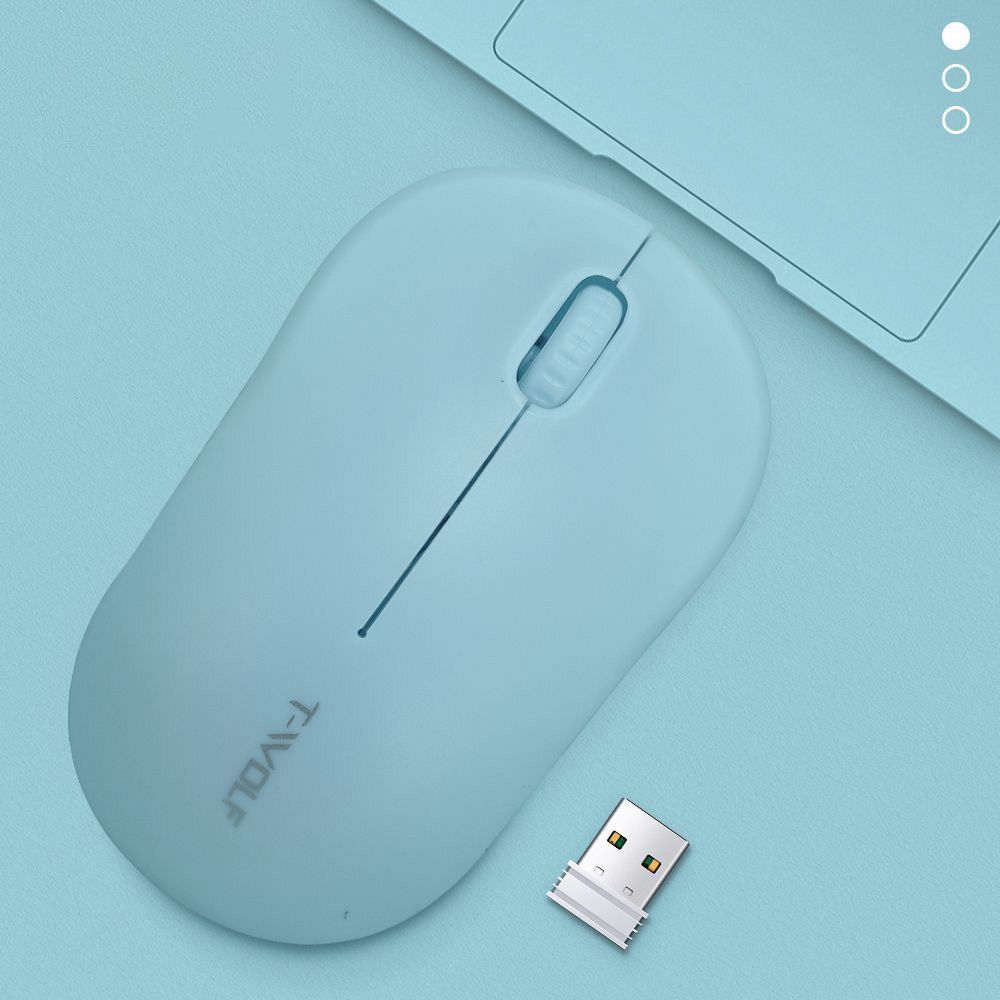Bežični miš Q4 Quiet 2.4G (Turquoise blue)