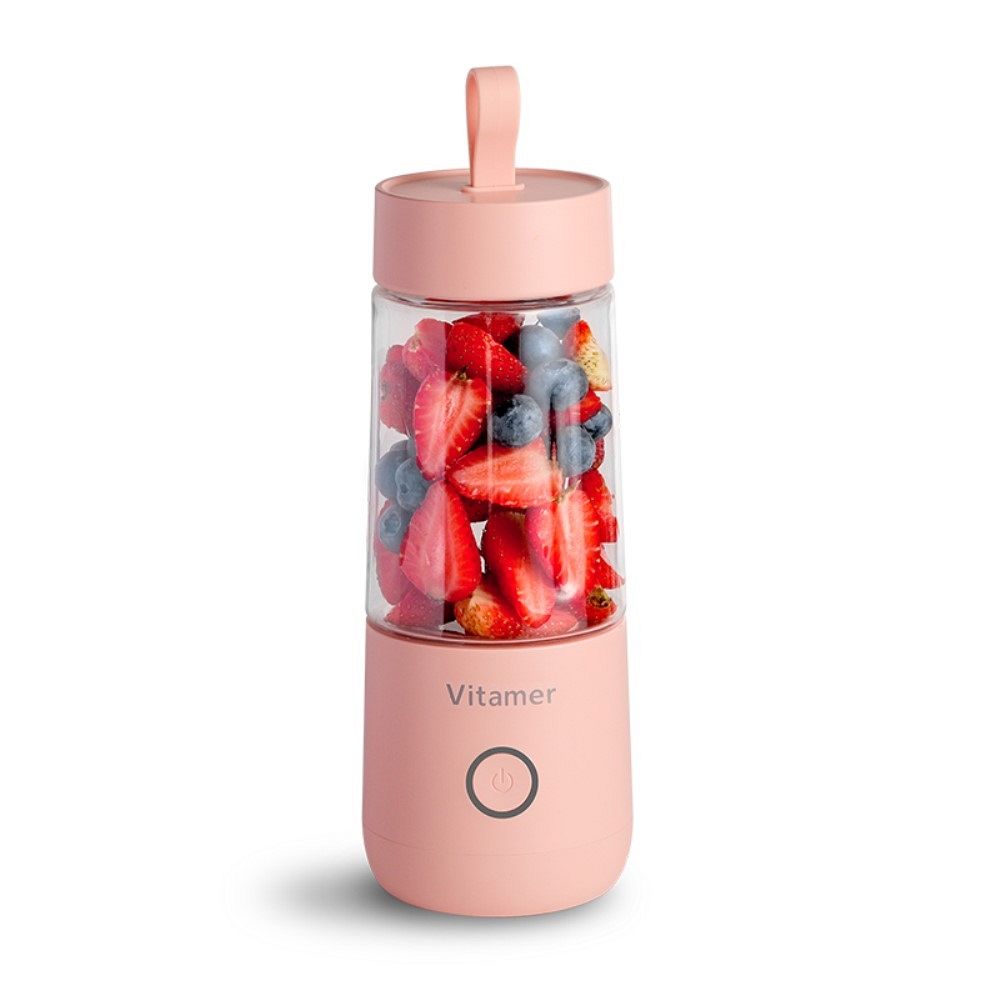 Portable smoothie machine VITAMER (pink)