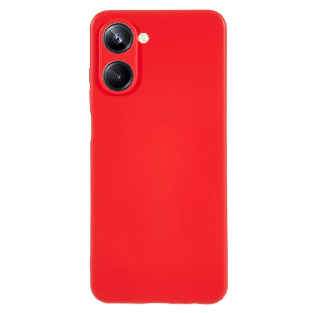 Maska Matte Flexible (red) za Realme 10 4G