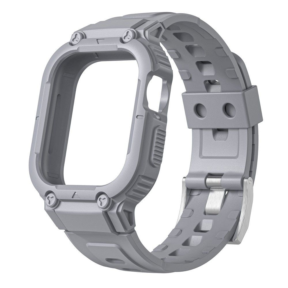 Silikonska zaštita + remen Drop-proof (grey) za Apple Watch Ultra 49mm / Ultra 2 49mm