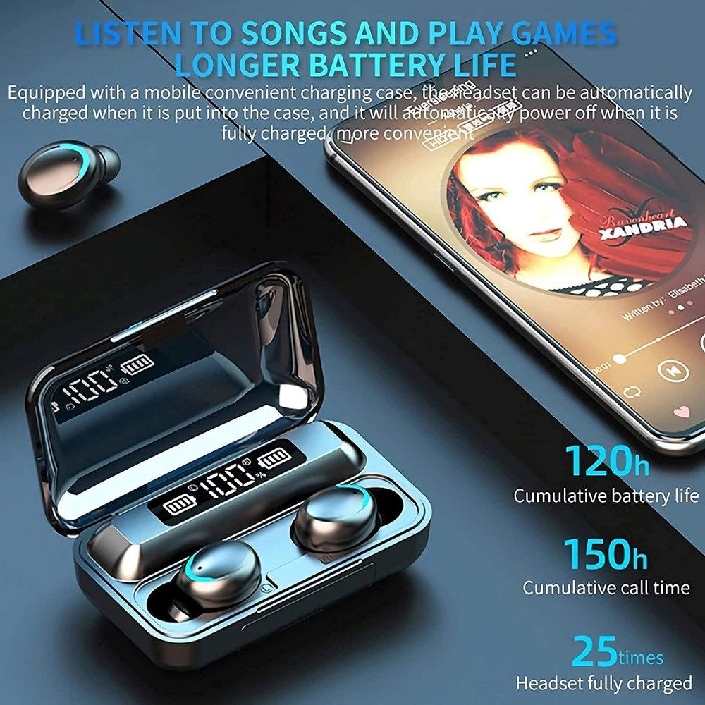 Bluetooth slušalice “Wekome F9” (crne)