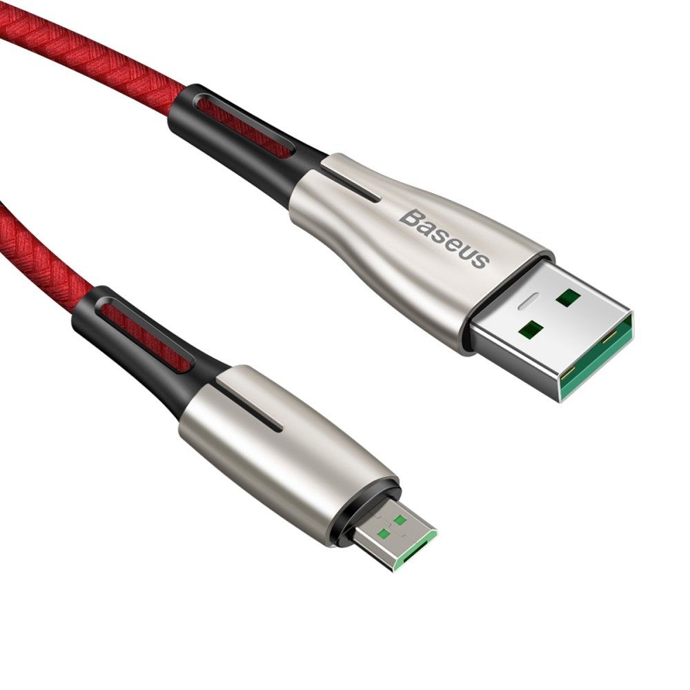 Cable BASEUS Waterdrop Micro USB 4A (red)