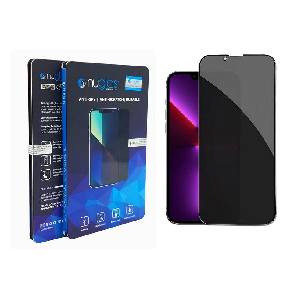 Temperirano zaštitno Nuglas (privacy glass) za iPhone 15 Plus / 15 Pro Max 